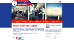 Desktop Screenshot of newberrytanks.com